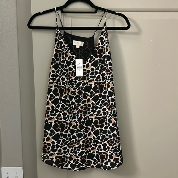 NWT Loft Outlet Animal Print Cami Tank - Picture 1 of 4